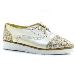 Pantofi din piele naturala Princes Oxford