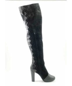 Cizme din piele naturala, model clasic cu toc, incaltaminte handmade de calitate