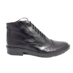 Ghete din piele Jonny Starr - Negre