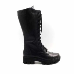 Cizme scurte din piele naturala Noel