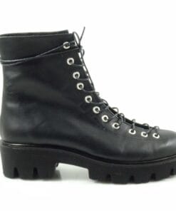 Ghete de dama din piele Naturala Neagra ( G 101)