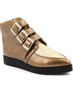 Ghetute de dama din piele naturala Gemma Gold