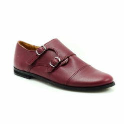 Pantofi din piele Double Strap Monk