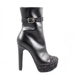 Alternative view of Botine cu toc | piele naturala Elitte