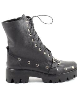 Ghete din piele naturala Ellis, model clasic cu finisaj premium