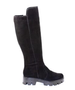 Cizme Monaco 2 din piele naturala neagra, design elegant si durabil