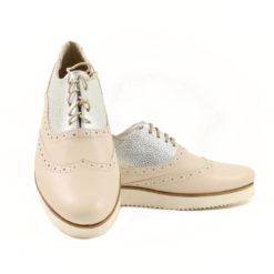 Pantofi casual din piele naturala Bon Times Silver