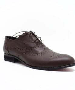 Pantofi barbati piele naturala maro Alegro, stil clasic elegant
