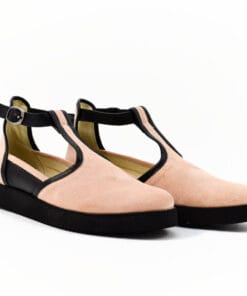 Sandale din piele naturala Terra X1 cu talpa confortabila si design modern