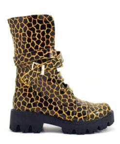Ghete piele naturala verde inchis G622 GN, design clasic, calitate handmade premium
