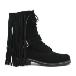 Alternative view of Ghete din piele naturala intoarsa Beaty Boots