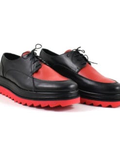 Pantofi barbatesti din piele naturala Smart On Top negri eleganti
