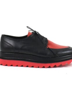 Pantofi barbatesti din piele naturala Smart On Top negri eleganti