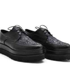 Pantofi casual piele naturala MistyFy cu talpa dubla, design modern si confortabil