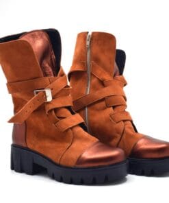 Ghete din piele naturala ( G 522 Chrom)