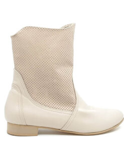 Ghete de vara perforate LydyBiz 3 din piele naturala, design aerisit