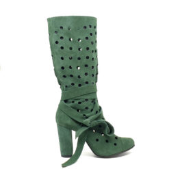 Alternative view of Cizme de vara perforate si fronsate Ilinca 5
