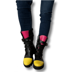 Ghete din piele naturala ( G 822 Collor)