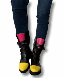 Ghete din piele naturala ( G 822 Collor)