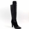 Cizme elegante negre din piele naturala Elegant Lady