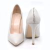 Pantofi stiletto de mireasa cu toc de 10 cm Bride Pride